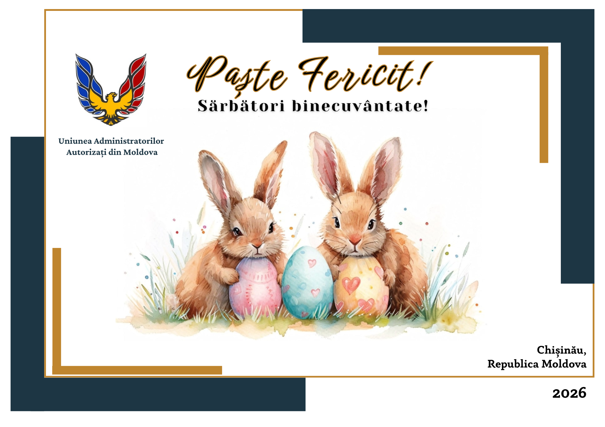 Mesaj cu prilejul Sfintelor Sărbători de Paști Image